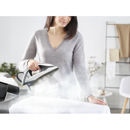Tefal Express Power SV8130 2800 W 1,8 L Durilium AirGlide Autoclean soleplate Sort, Hvid